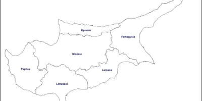 Карта на Кипър контур