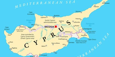Карта На Кипър