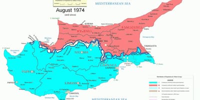 Карта на Кипър отдел