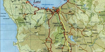 Карта latchi Кипър