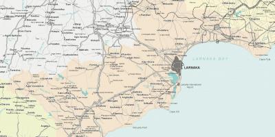 Карта на ларнака, Кипър